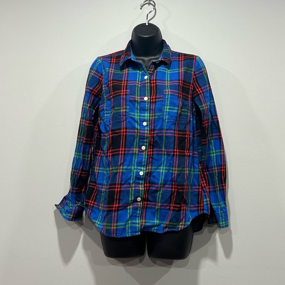 Slim fit flannel